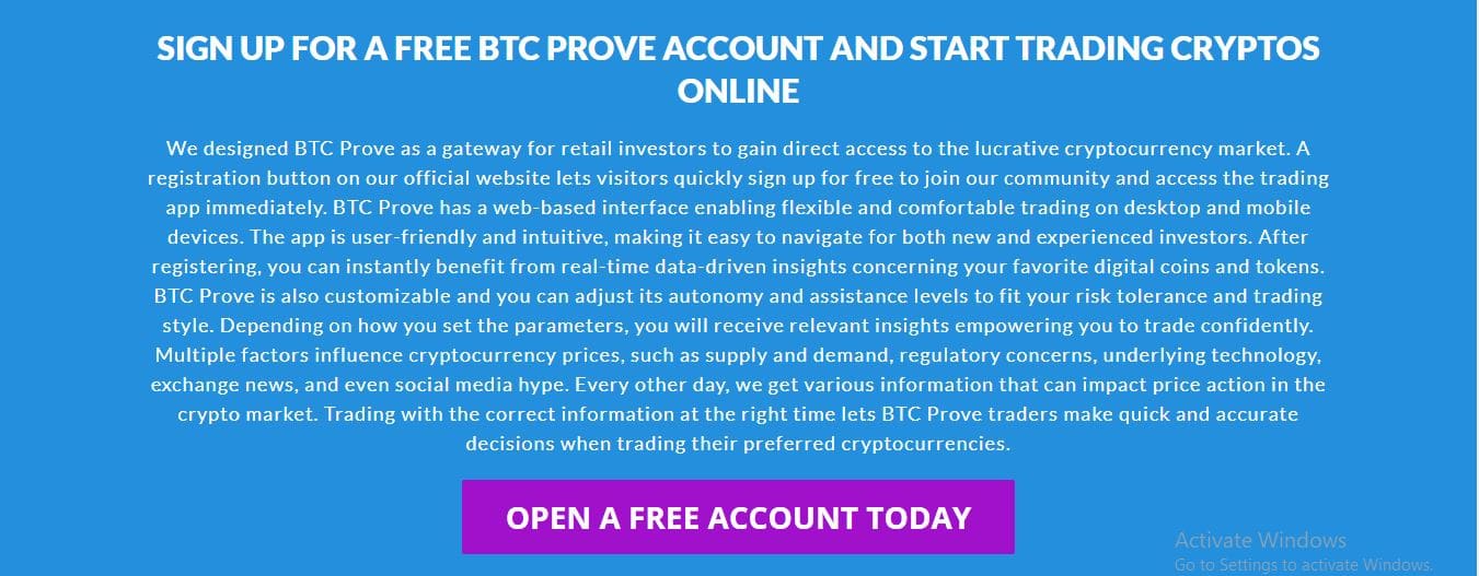 BTC Prove 