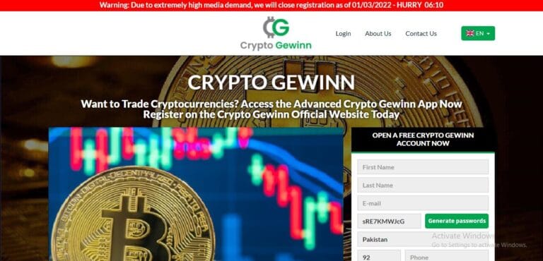 Crypto Gewinn Review: How Legitimate Is It?0 (0)