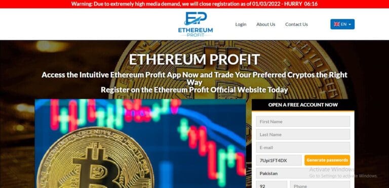 Ethereum Profit Review: Is It Legit?0 (0)