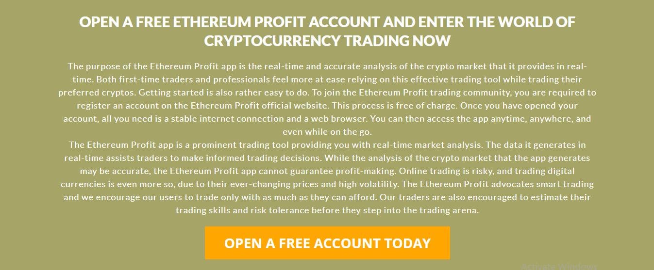 Ethereum Profit