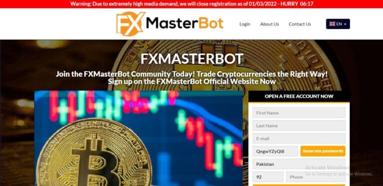 FXMasterBot Review: Legit Or Scam?0 (0)