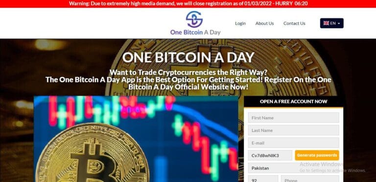 One Bitcoin A Day Review: Should You Invest Your Money? 5 (1)