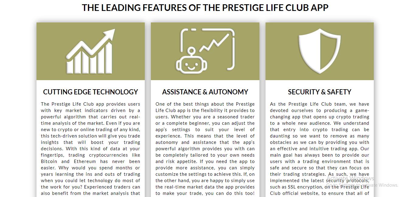 Prestige Life Club 