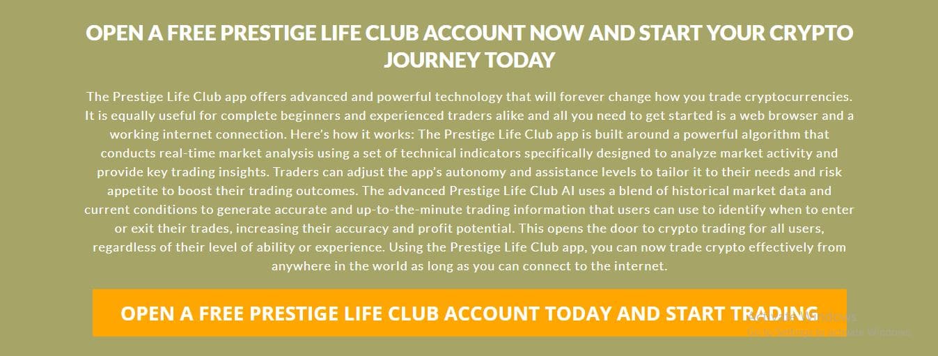 Prestige Life Club 