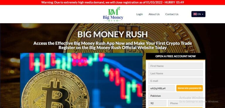 Big Money Rush Review: Genuine Or Fraud?0 (0)