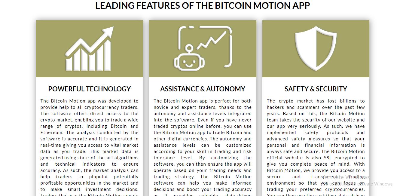 Bitcoin Motion 